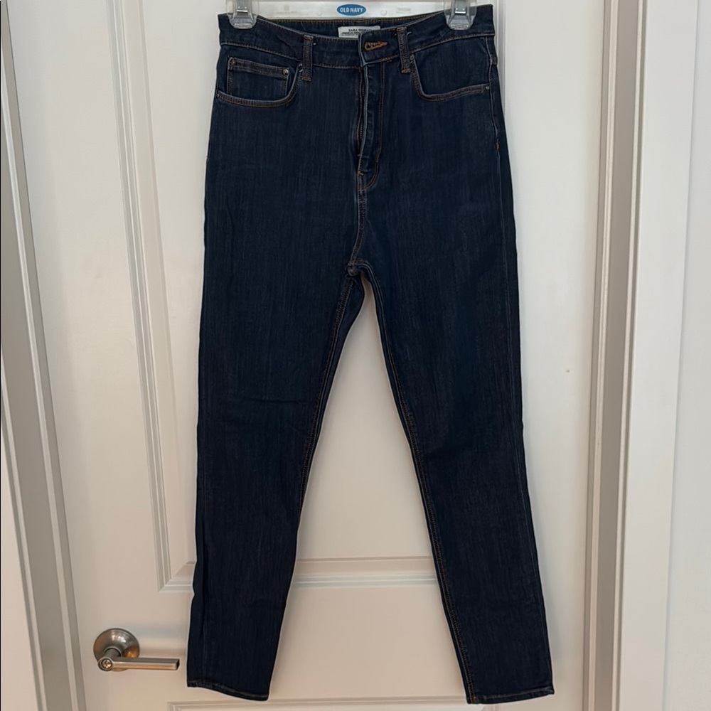 Zara Blue Skinny Jeans Classic Fit